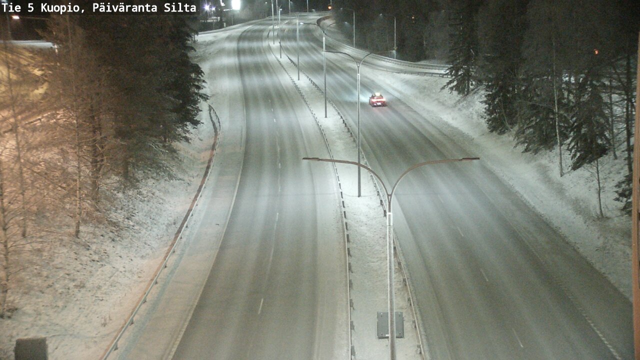 Kelikamerat Kuva Tie 5 Kuopio, Päiväranta silta, Kuopio, Pohjois-Savo