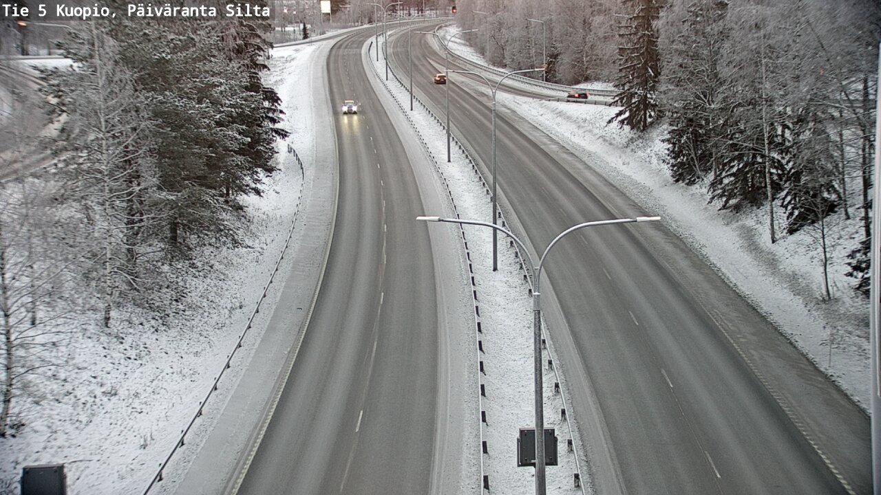 Kelikamerat Kuva Tie 5 Kuopio, Päiväranta silta, Kuopio, Pohjois-Savo