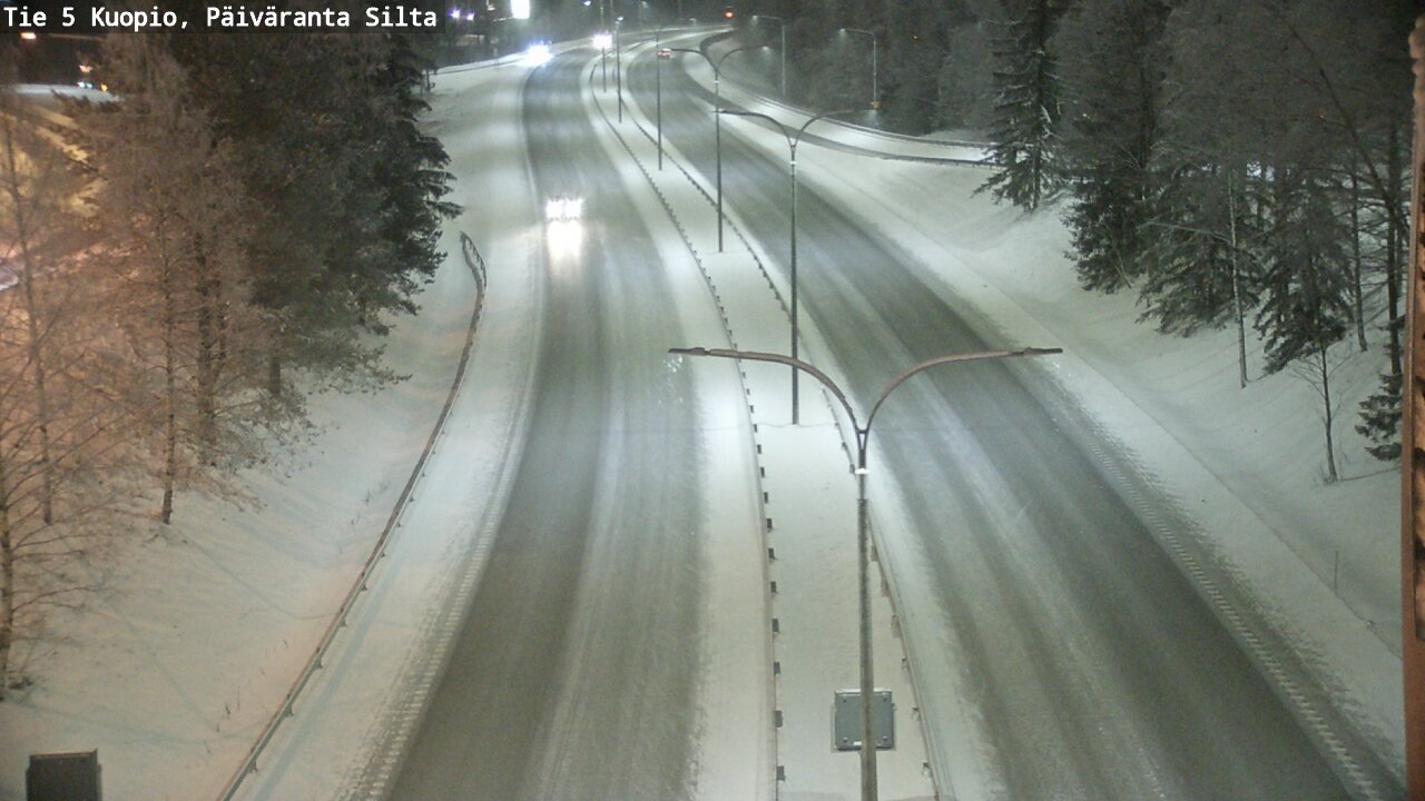Kelikamerat Kuva Tie 5 Kuopio, Päiväranta silta, Kuopio, Pohjois-Savo