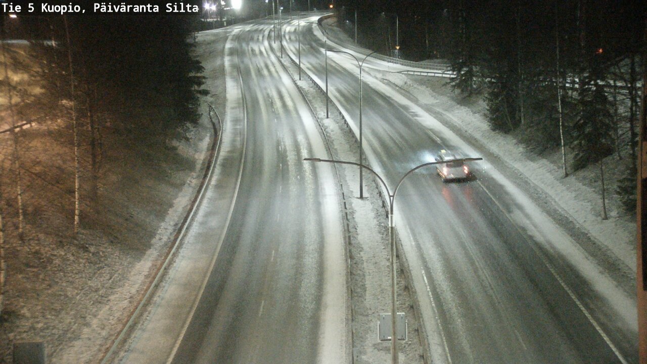 Kelikamerat Kuva Tie 5 Kuopio, Päiväranta silta, Kuopio, Pohjois-Savo