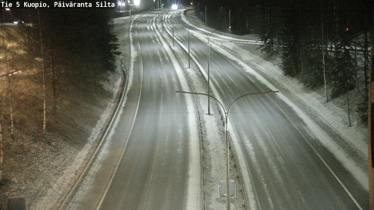 Kelikamerat Kuva Tie 5 Kuopio, Päiväranta silta, Kuopio, Pohjois-Savo