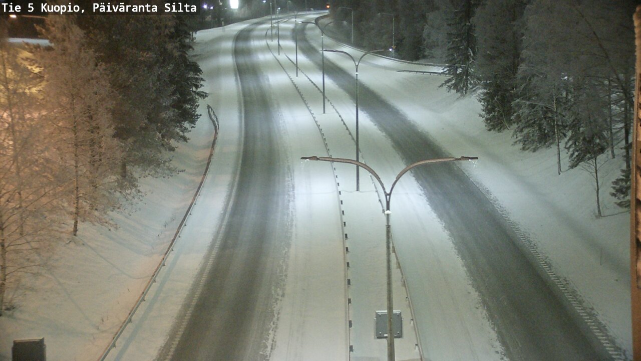 Kelikamerat Kuva Tie 5 Kuopio, Päiväranta silta, Kuopio, Pohjois-Savo