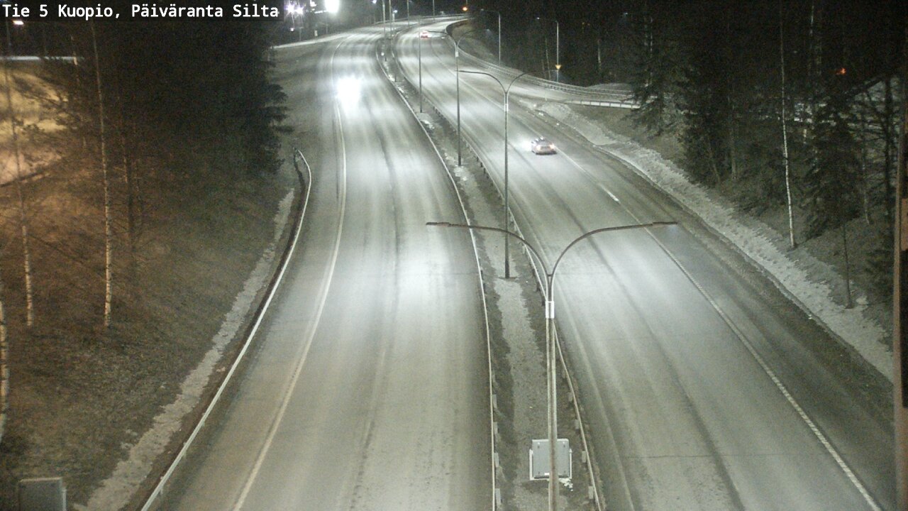 Kelikamerat Kuva Tie 5 Kuopio, Päiväranta silta, Kuopio, Pohjois-Savo