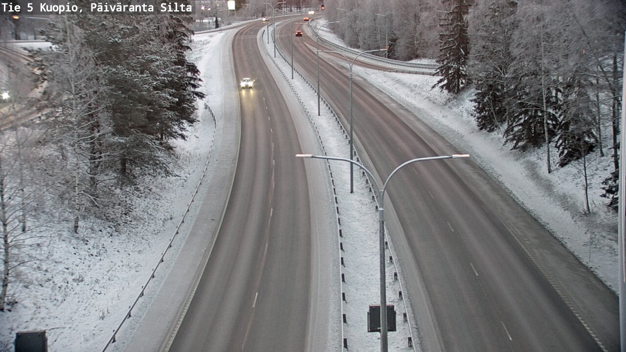 Kelikamerat Kuva Tie 5 Kuopio, Päiväranta silta, Kuopio, Pohjois-Savo