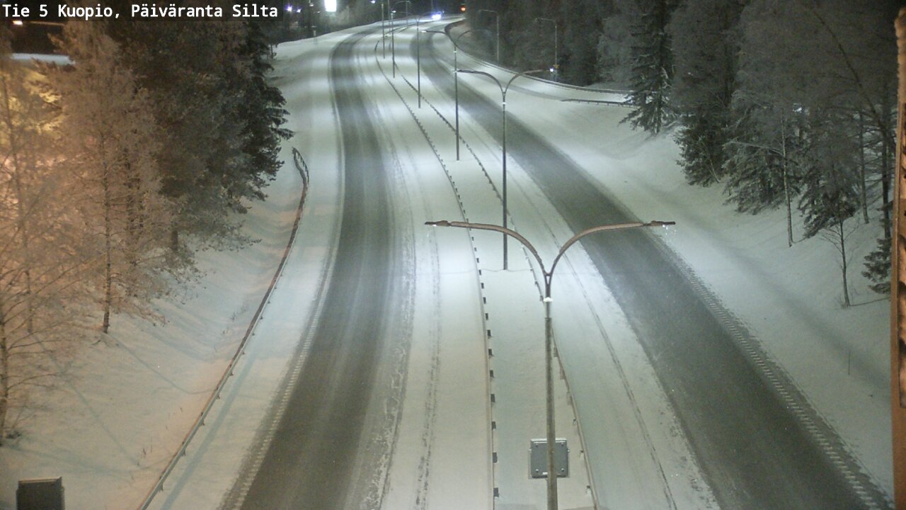 Kelikamerat Kuva Tie 5 Kuopio, Päiväranta silta, Kuopio, Pohjois-Savo