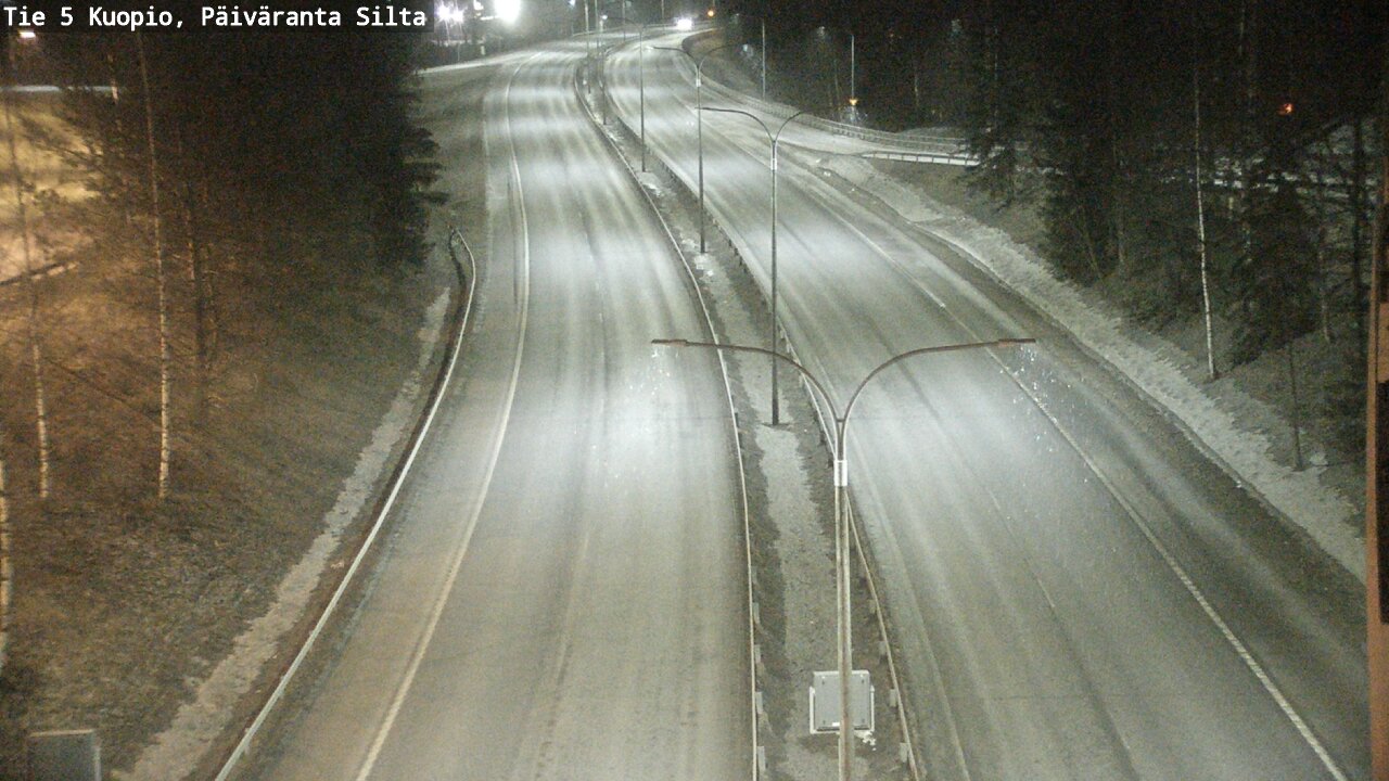 Kelikamerat Kuva Tie 5 Kuopio, Päiväranta silta, Kuopio, Pohjois-Savo