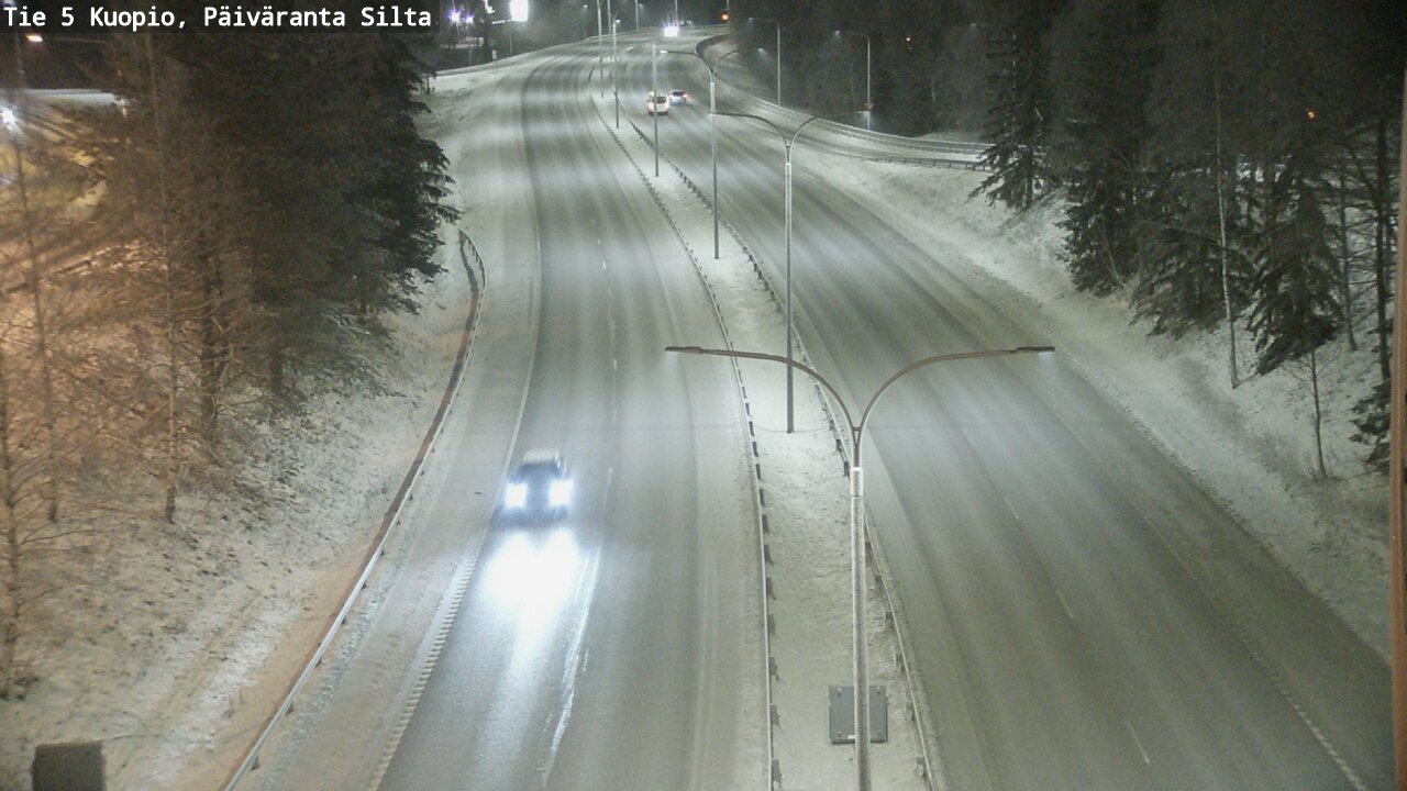 Kelikamerat Kuva Tie 5 Kuopio, Päiväranta silta, Kuopio, Pohjois-Savo