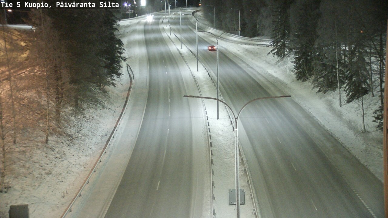 Kelikamerat Kuva Tie 5 Kuopio, Päiväranta silta, Kuopio, Pohjois-Savo