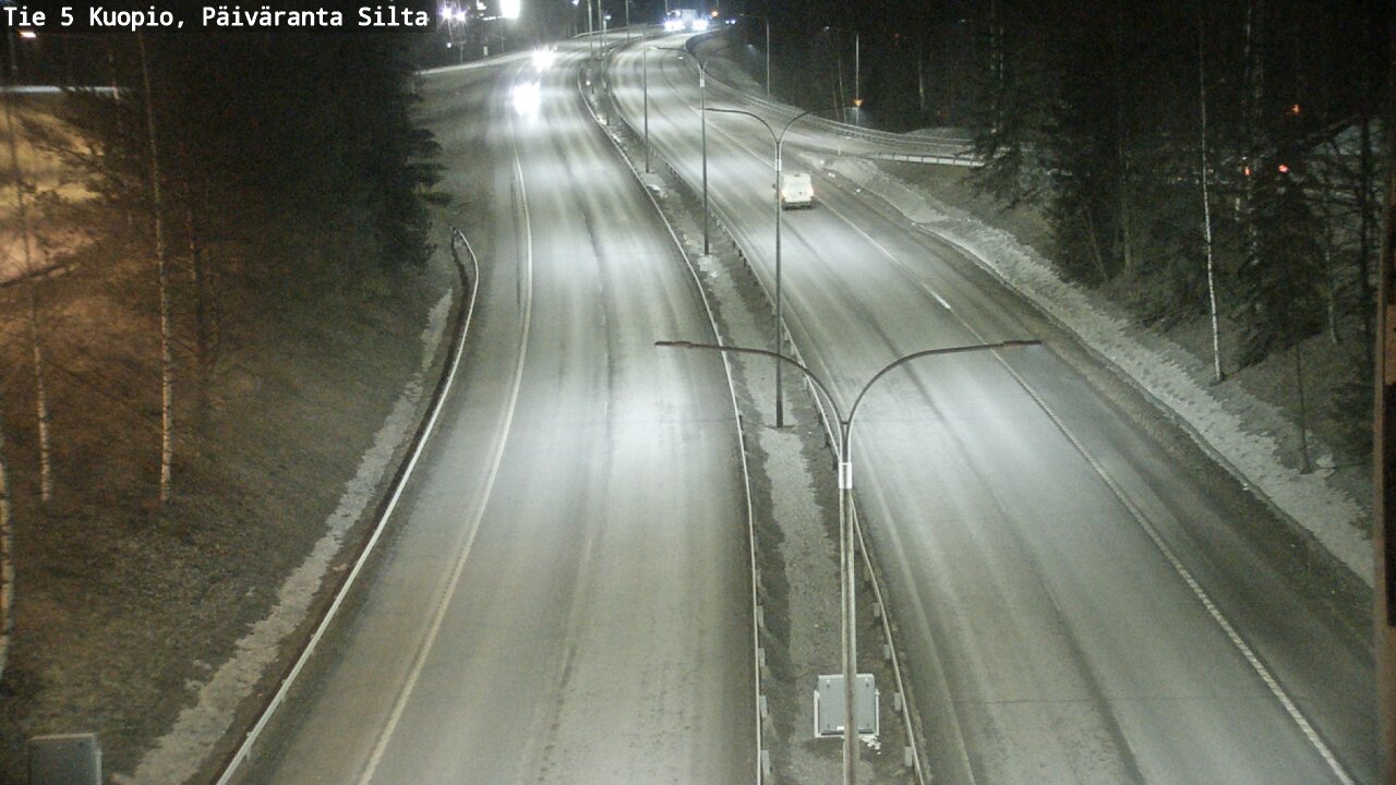 Kelikamerat Kuva Tie 5 Kuopio, Päiväranta silta, Kuopio, Pohjois-Savo