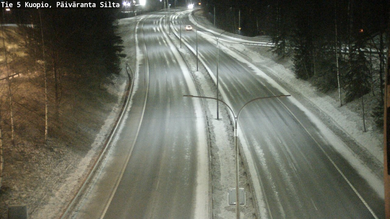 Kelikamerat Kuva Tie 5 Kuopio, Päiväranta silta, Kuopio, Pohjois-Savo