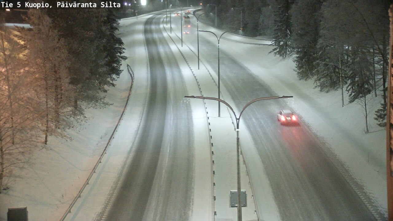 Kelikamerat Kuva Tie 5 Kuopio, Päiväranta silta, Kuopio, Pohjois-Savo