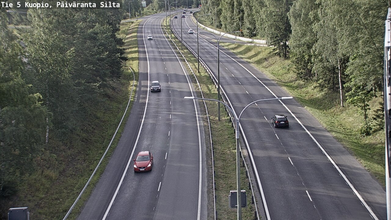 Kelikamerat Kuva Tie 5 Kuopio, Päiväranta silta, Kuopio, Pohjois-Savo