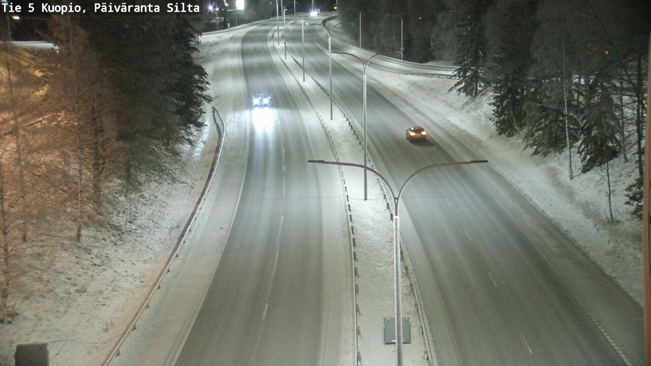 Kelikamerat Kuva Tie 5 Kuopio, Päiväranta silta, Kuopio, Pohjois-Savo