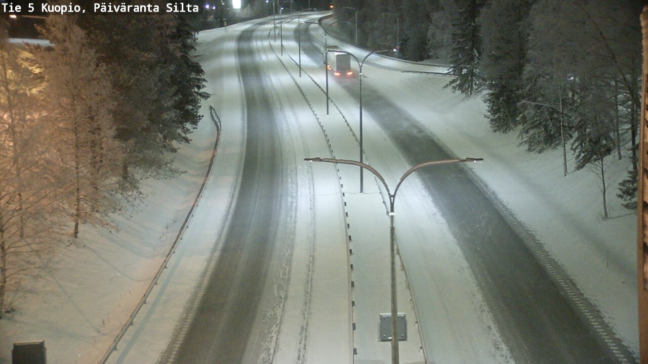 Kelikamerat Kuva Tie 5 Kuopio, Päiväranta silta, Kuopio, Pohjois-Savo