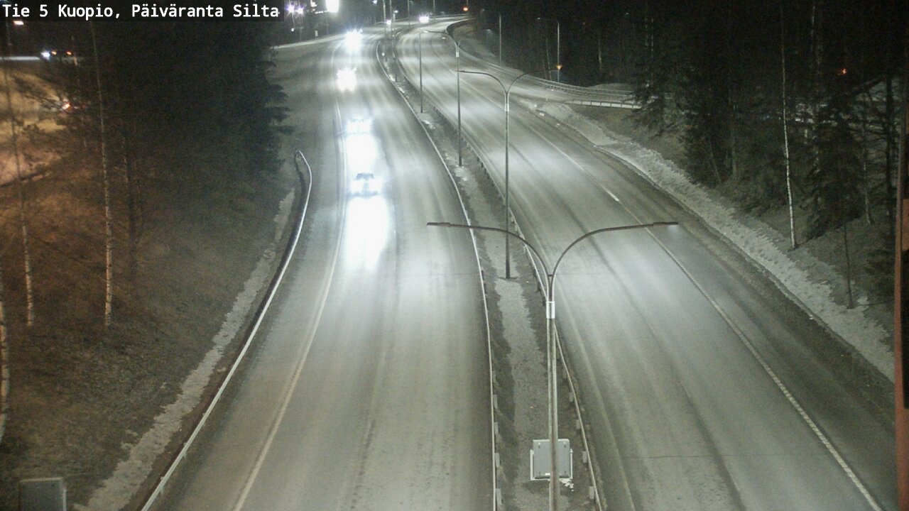 Kelikamerat Kuva Tie 5 Kuopio, Päiväranta silta, Kuopio, Pohjois-Savo