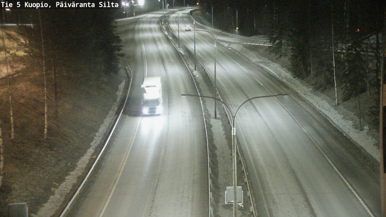 Kelikamerat Kuva Tie 5 Kuopio, Päiväranta silta, Kuopio, Pohjois-Savo