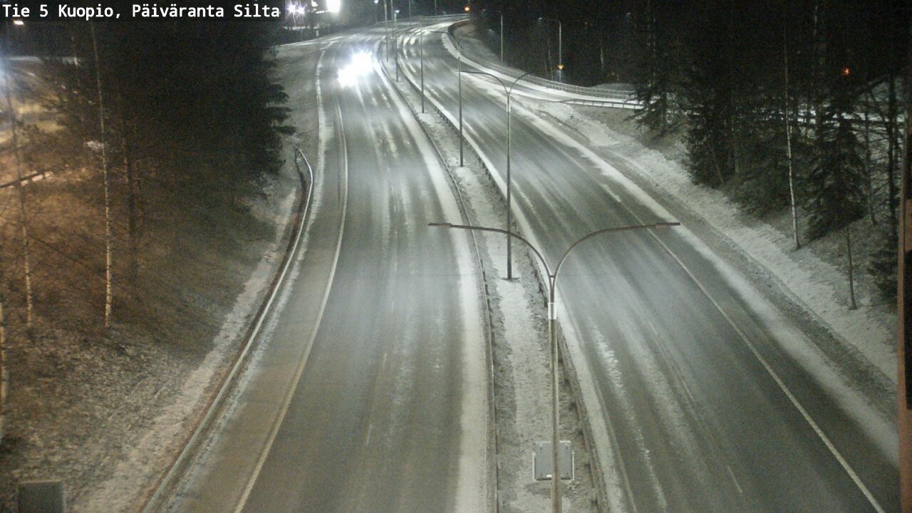 Kelikamerat Kuva Tie 5 Kuopio, Päiväranta silta, Kuopio, Pohjois-Savo