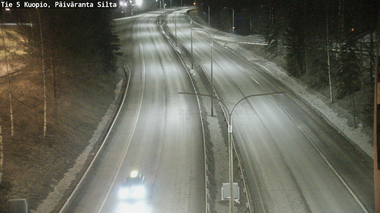Kelikamerat Kuva Tie 5 Kuopio, Päiväranta silta, Kuopio, Pohjois-Savo
