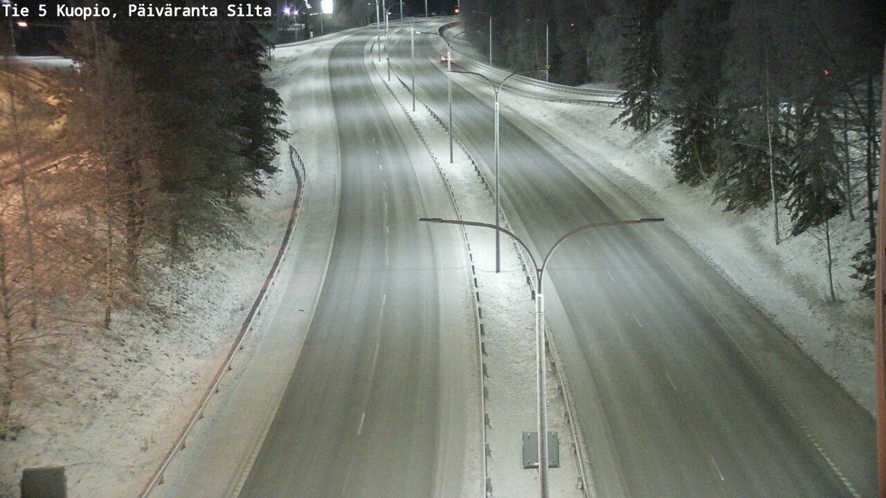Kelikamerat Kuva Tie 5 Kuopio, Päiväranta silta, Kuopio, Pohjois-Savo