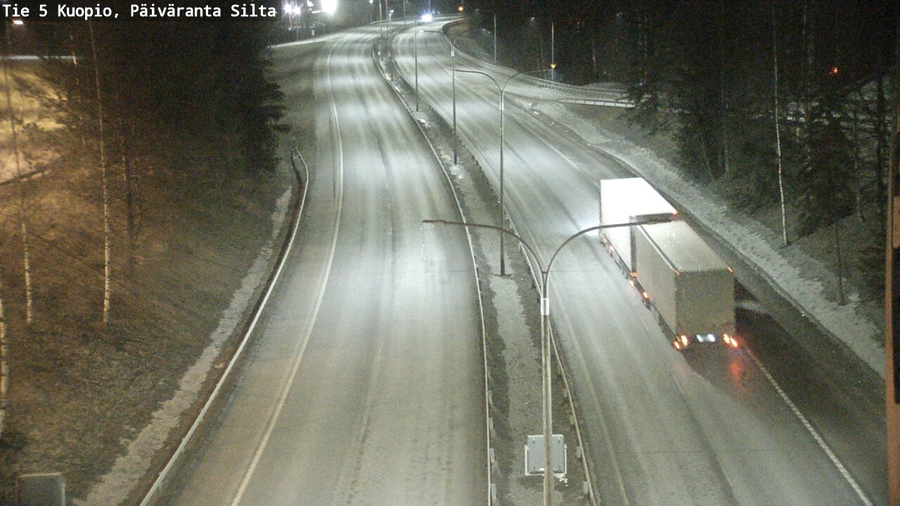 Kelikamerat Kuva Tie 5 Kuopio, Päiväranta silta, Kuopio, Pohjois-Savo