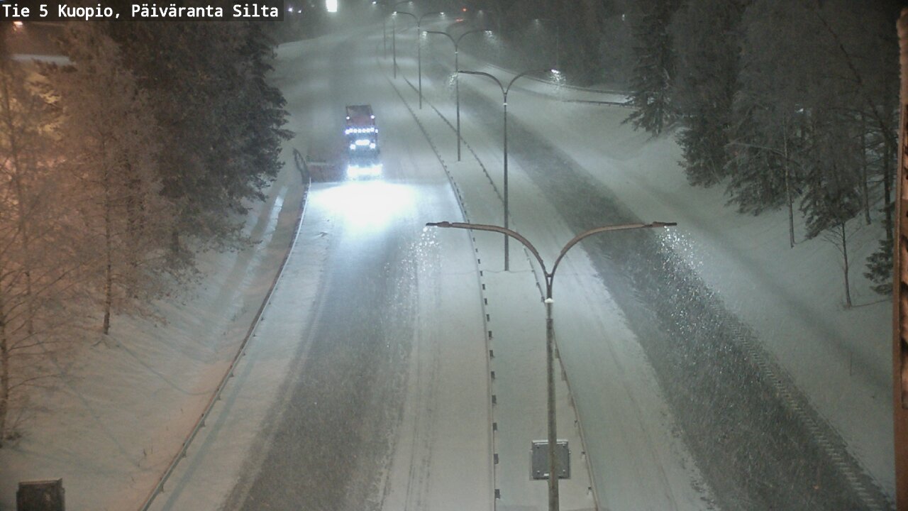 Kelikamerat Kuva Tie 5 Kuopio, Päiväranta silta, Kuopio, Pohjois-Savo