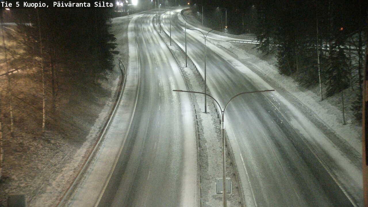 Kelikamerat Kuva Tie 5 Kuopio, Päiväranta silta, Kuopio, Pohjois-Savo