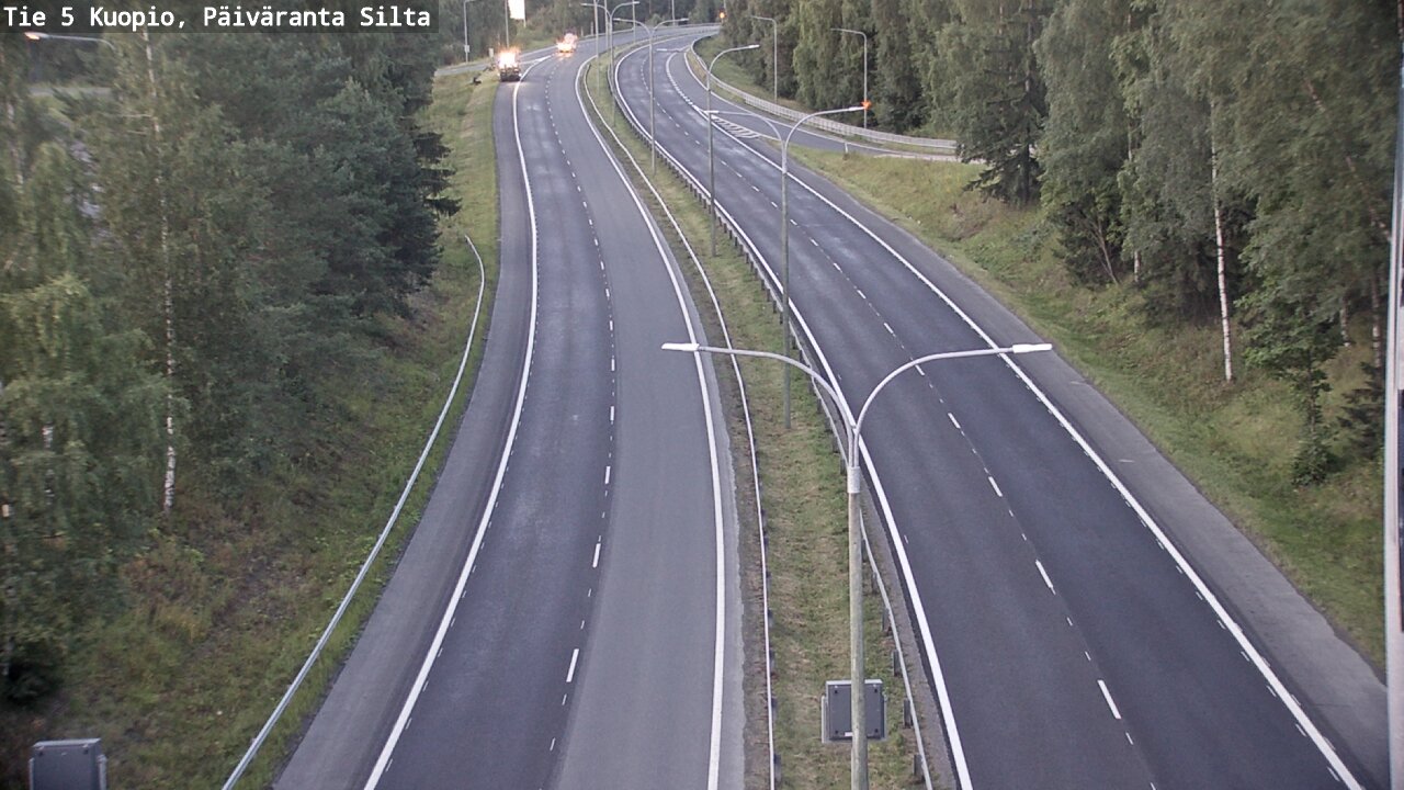 Kelikamerat Kuva Tie 5 Kuopio, Päiväranta silta, Kuopio, Pohjois-Savo