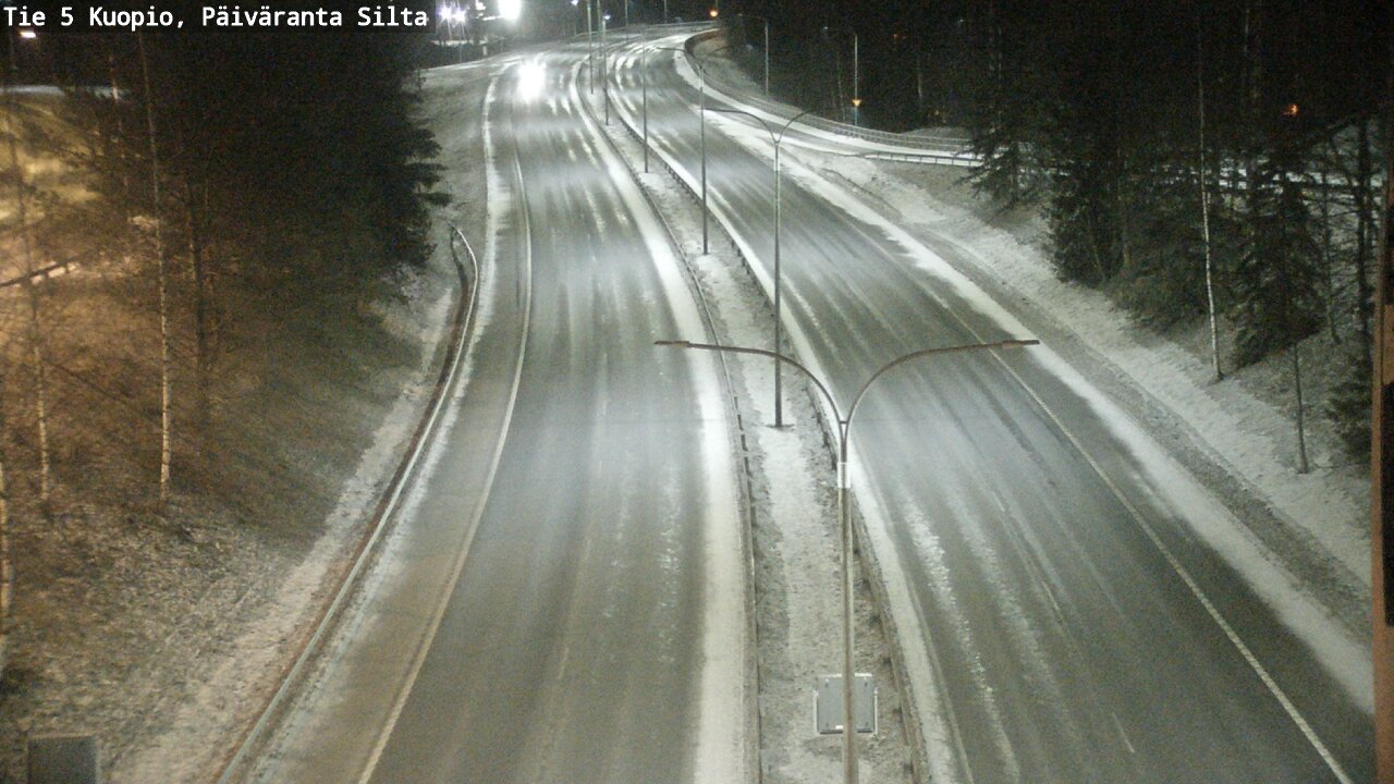 Kelikamerat Kuva Tie 5 Kuopio, Päiväranta silta, Kuopio, Pohjois-Savo