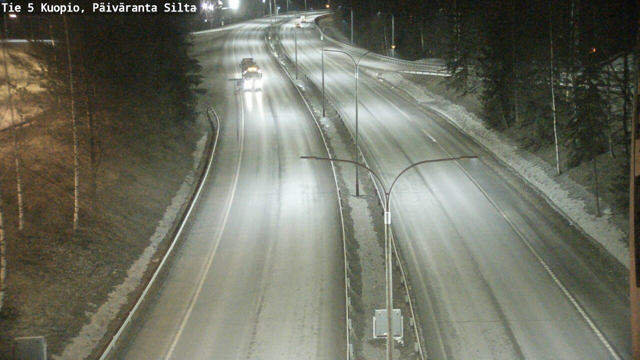 Kelikamerat Kuva Tie 5 Kuopio, Päiväranta silta, Kuopio, Pohjois-Savo