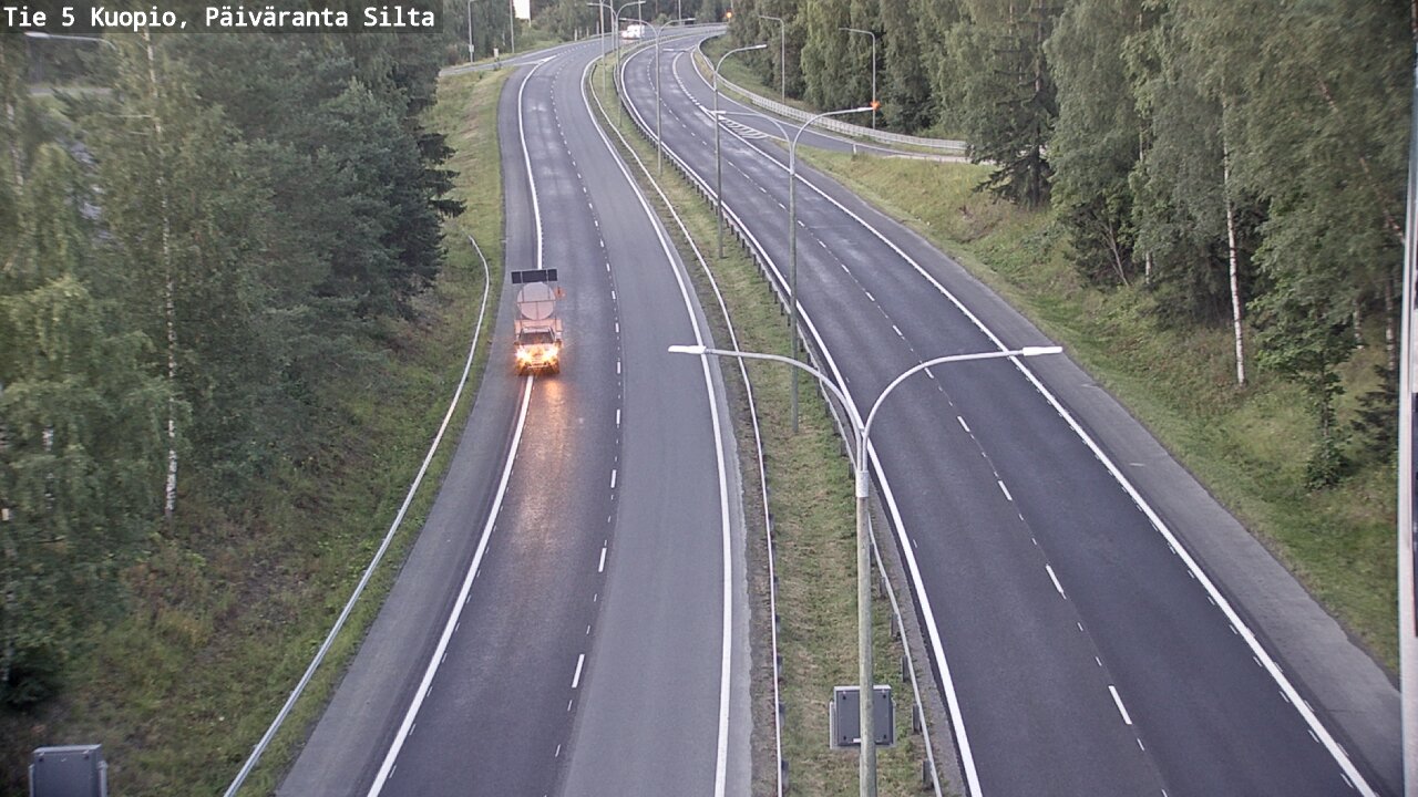 Kelikamerat Kuva Tie 5 Kuopio, Päiväranta silta, Kuopio, Pohjois-Savo