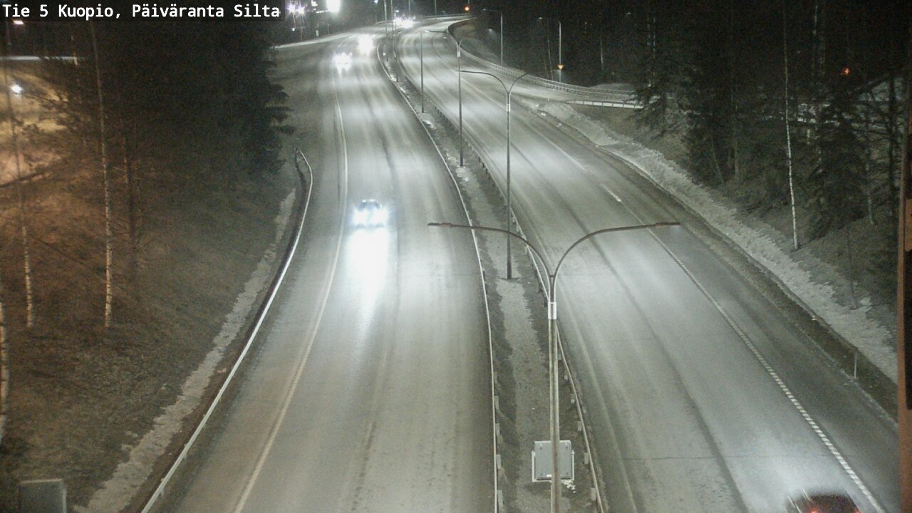 Kelikamerat Kuva Tie 5 Kuopio, Päiväranta silta, Kuopio, Pohjois-Savo