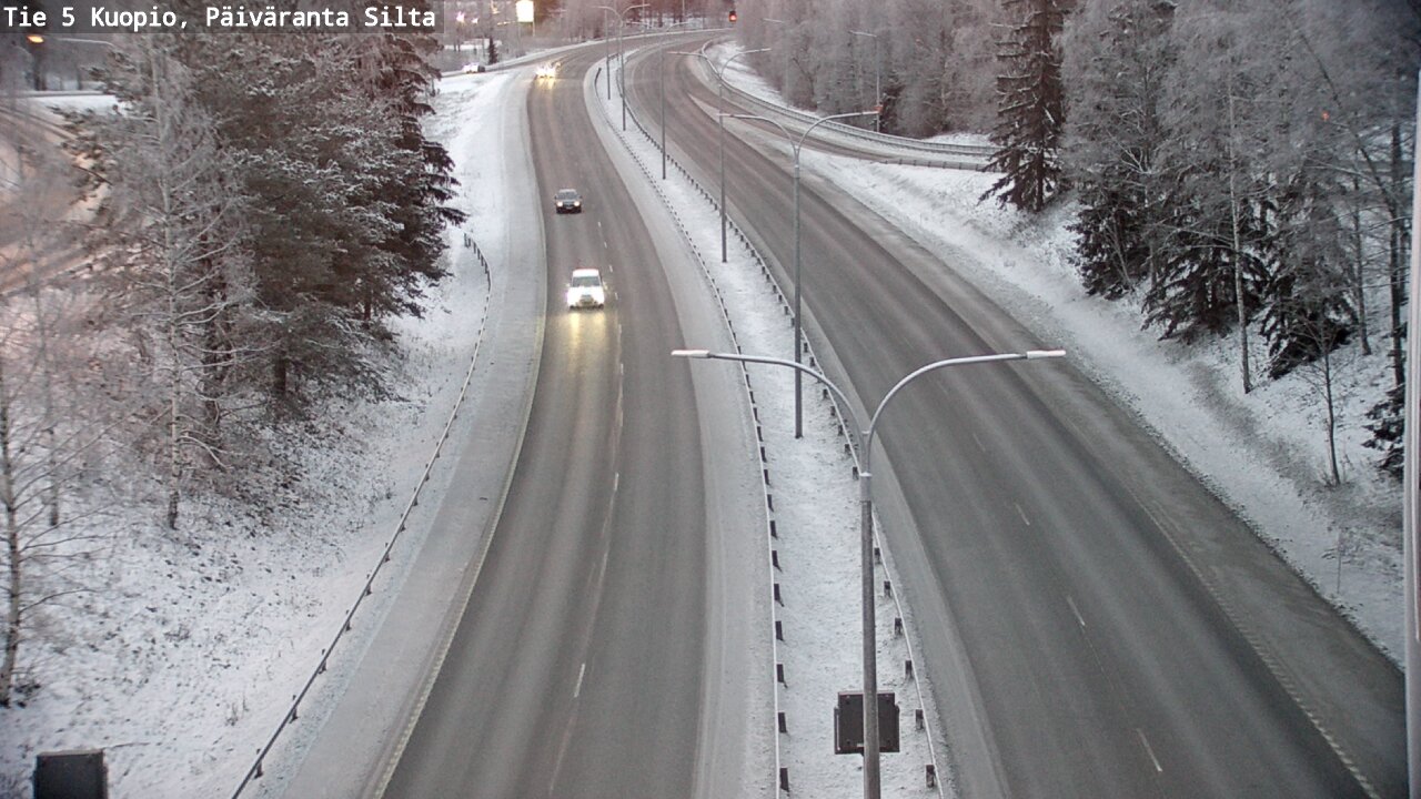 Kelikamerat Kuva Tie 5 Kuopio, Päiväranta silta, Kuopio, Pohjois-Savo