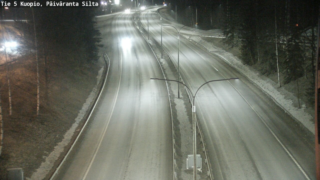 Kelikamerat Kuva Tie 5 Kuopio, Päiväranta silta, Kuopio, Pohjois-Savo