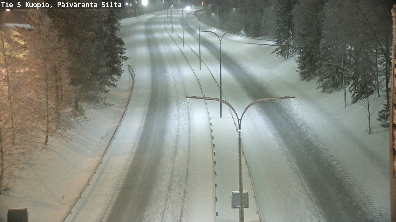 Kelikamerat Kuva Tie 5 Kuopio, Päiväranta silta, Kuopio, Pohjois-Savo