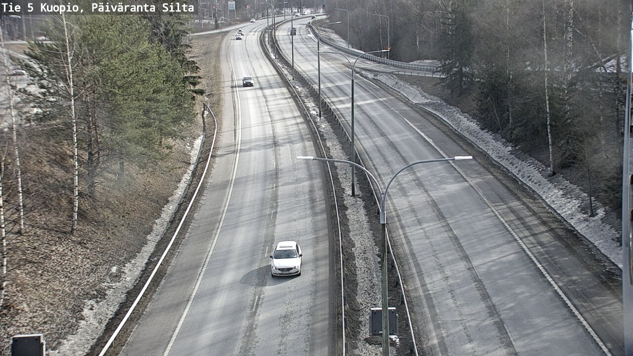 Kelikamerat Kuva Tie 5 Kuopio, Päiväranta silta, Kuopio, Pohjois-Savo
