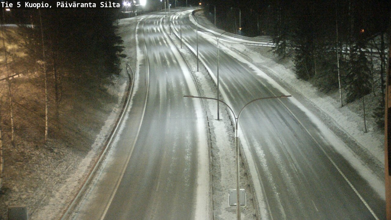 Kelikamerat Kuva Tie 5 Kuopio, Päiväranta silta, Kuopio, Pohjois-Savo