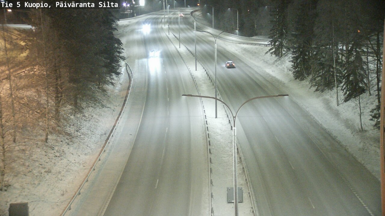 Kelikamerat Kuva Tie 5 Kuopio, Päiväranta silta, Kuopio, Pohjois-Savo