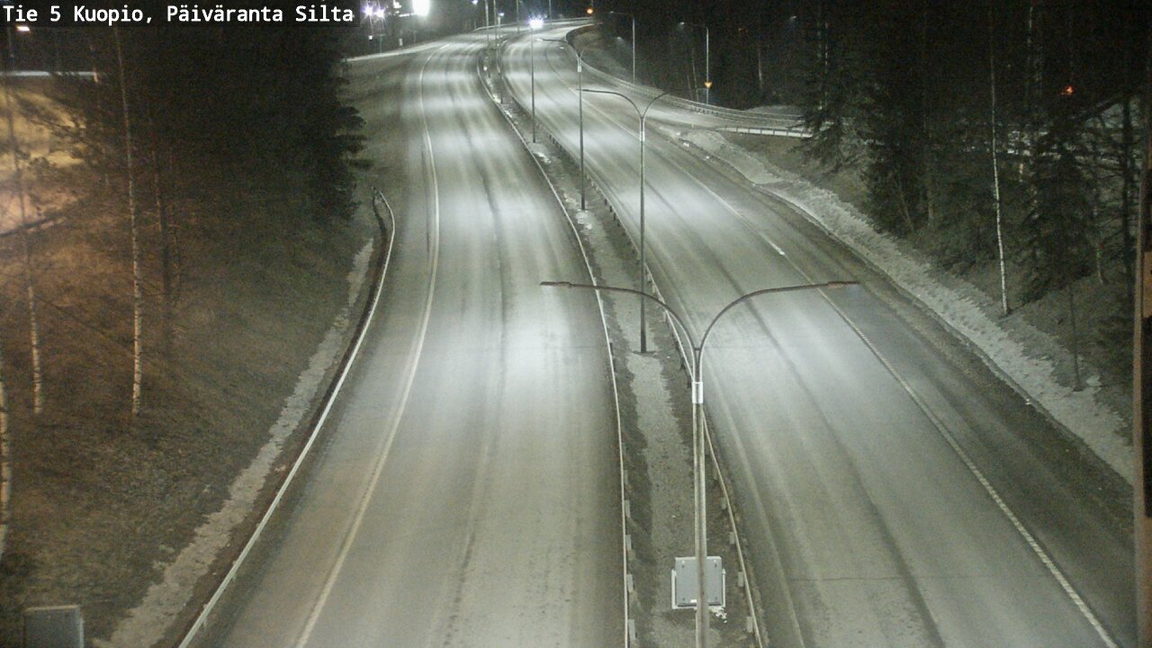 Kelikamerat Kuva Tie 5 Kuopio, Päiväranta silta, Kuopio, Pohjois-Savo