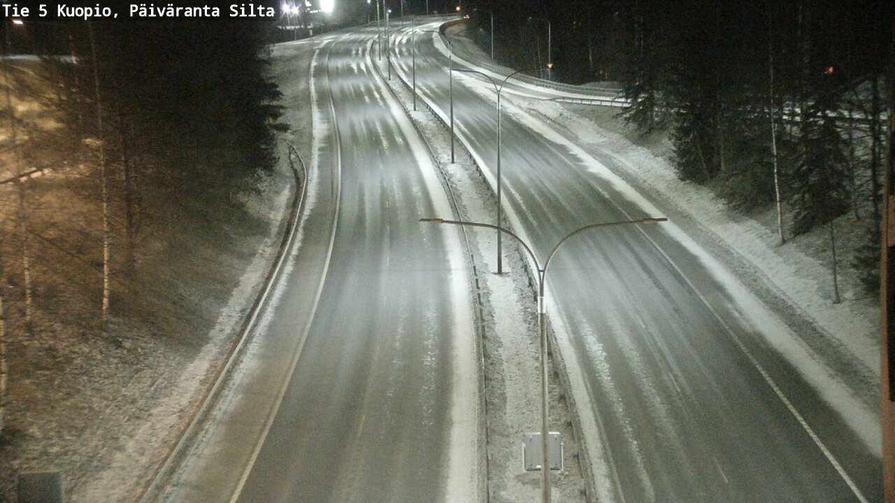 Kelikamerat Kuva Tie 5 Kuopio, Päiväranta silta, Kuopio, Pohjois-Savo