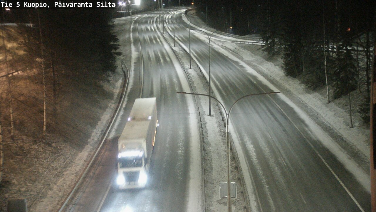 Kelikamerat Kuva Tie 5 Kuopio, Päiväranta silta, Kuopio, Pohjois-Savo