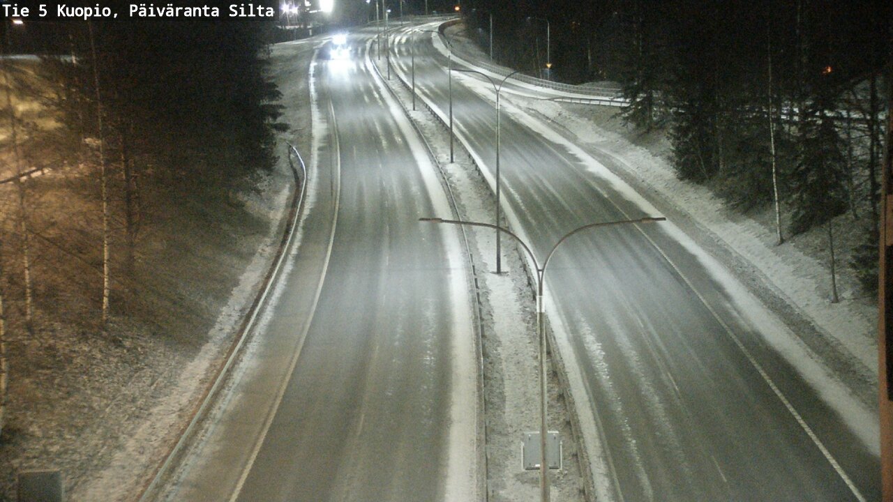 Kelikamerat Kuva Tie 5 Kuopio, Päiväranta silta, Kuopio, Pohjois-Savo