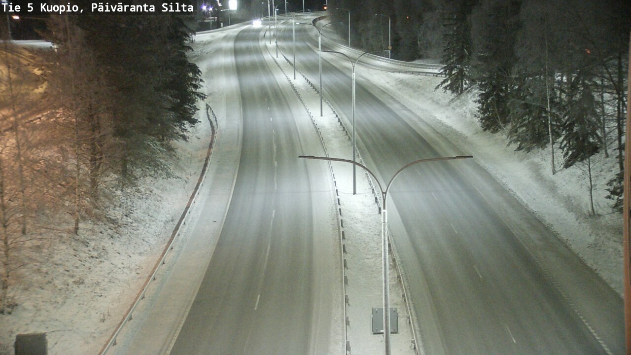 Kelikamerat Kuva Tie 5 Kuopio, Päiväranta silta, Kuopio, Pohjois-Savo