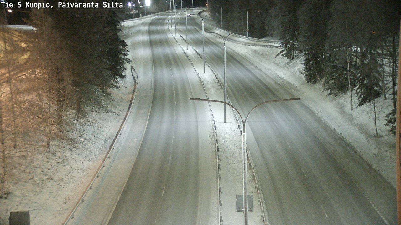 Kelikamerat Kuva Tie 5 Kuopio, Päiväranta silta, Kuopio, Pohjois-Savo