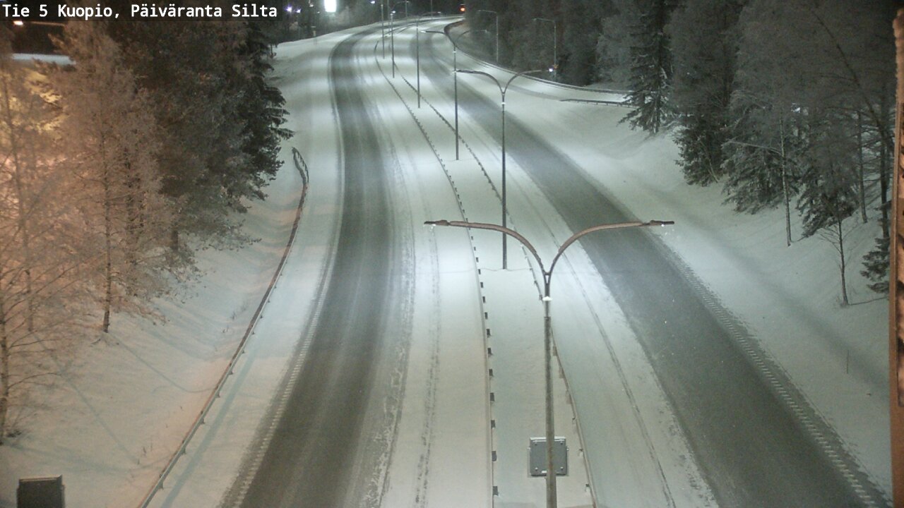 Kelikamerat Kuva Tie 5 Kuopio, Päiväranta silta, Kuopio, Pohjois-Savo