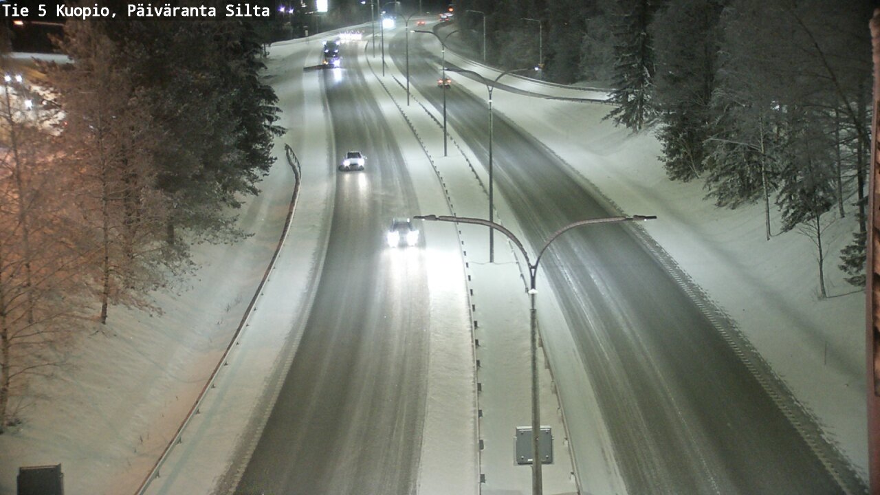 Kelikamerat Kuva Tie 5 Kuopio, Päiväranta silta, Kuopio, Pohjois-Savo