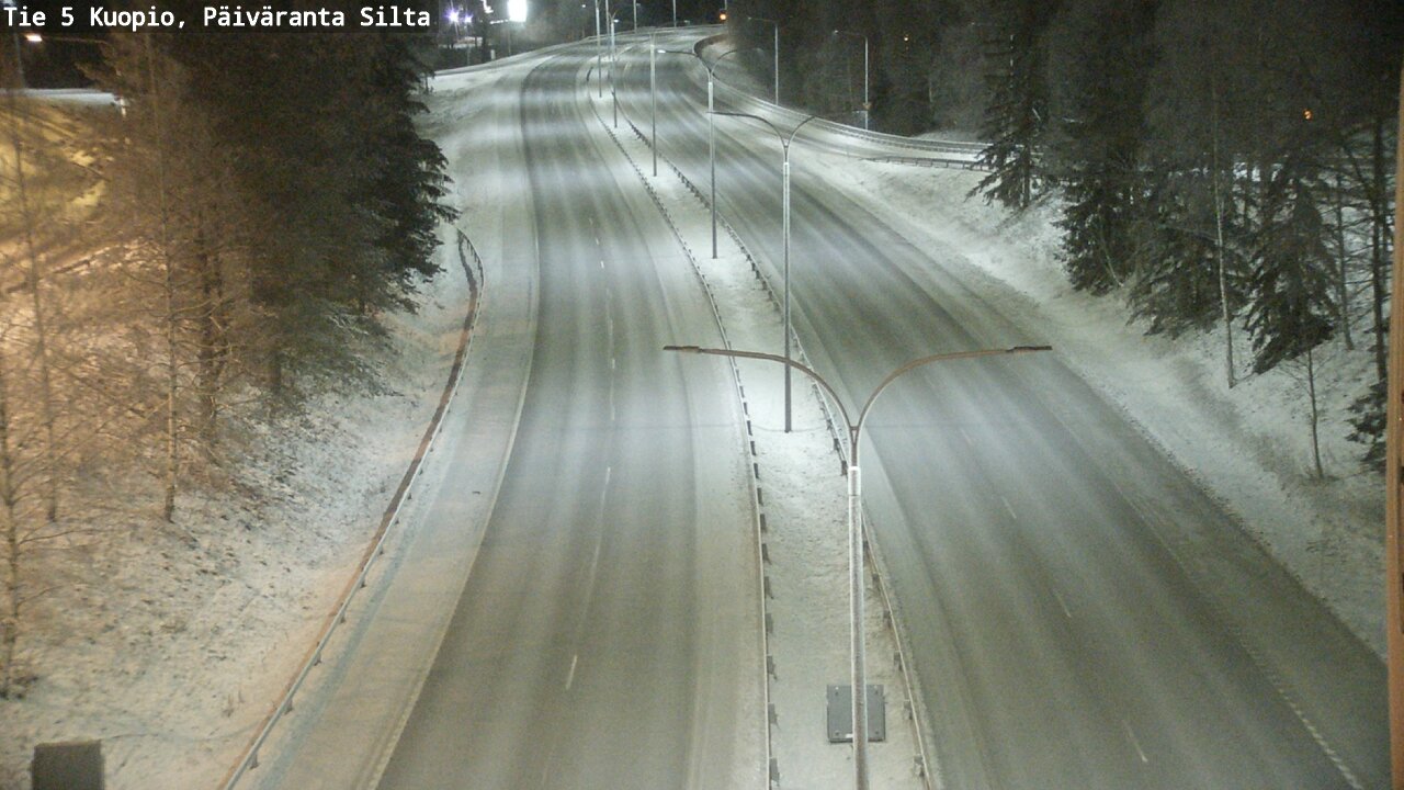 Kelikamerat Kuva Tie 5 Kuopio, Päiväranta silta, Kuopio, Pohjois-Savo