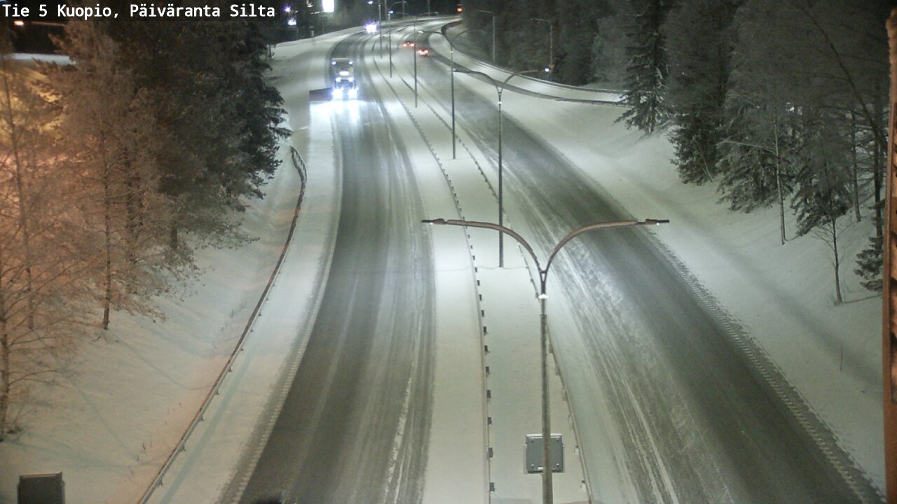 Kelikamerat Kuva Tie 5 Kuopio, Päiväranta silta, Kuopio, Pohjois-Savo