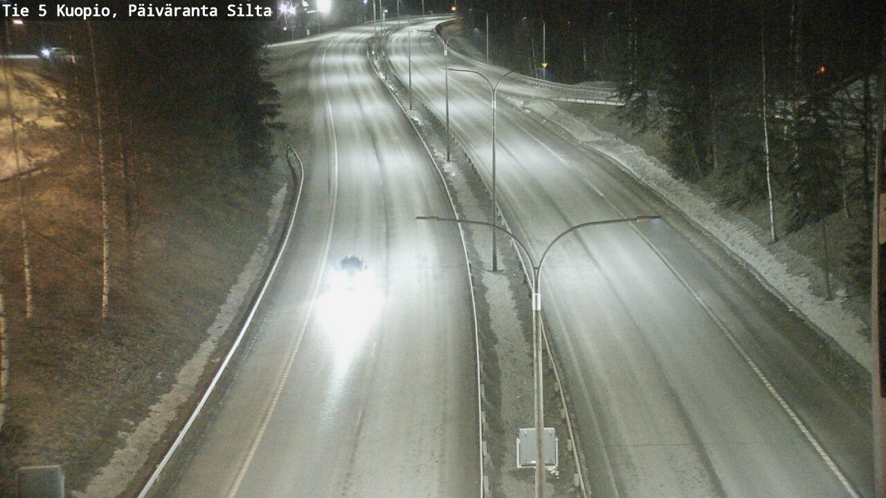 Kelikamerat Kuva Tie 5 Kuopio, Päiväranta silta, Kuopio, Pohjois-Savo