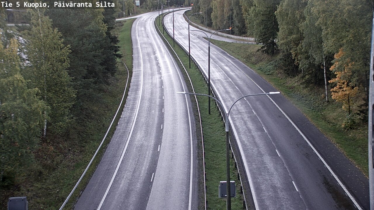 Kelikamerat Kuva Tie 5 Kuopio, Päiväranta silta, Kuopio, Pohjois-Savo