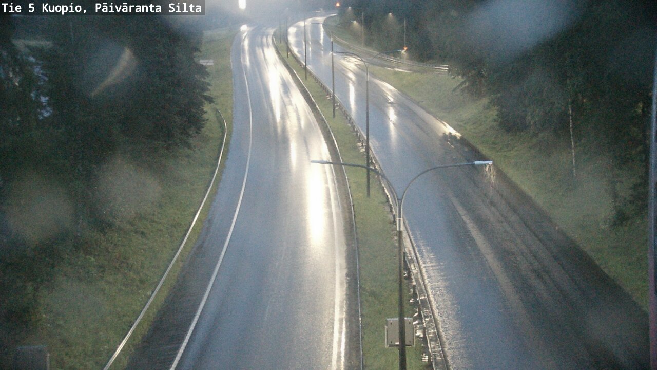Weather Camera Image Road 5 Kuopio, Päiväranta silta, Kuopio, Pohjois-Savo